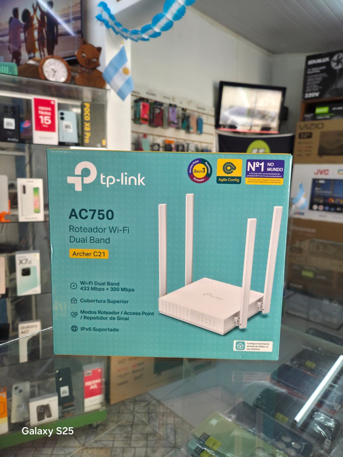 Router WiFi TP-Link Archer C21 AC750